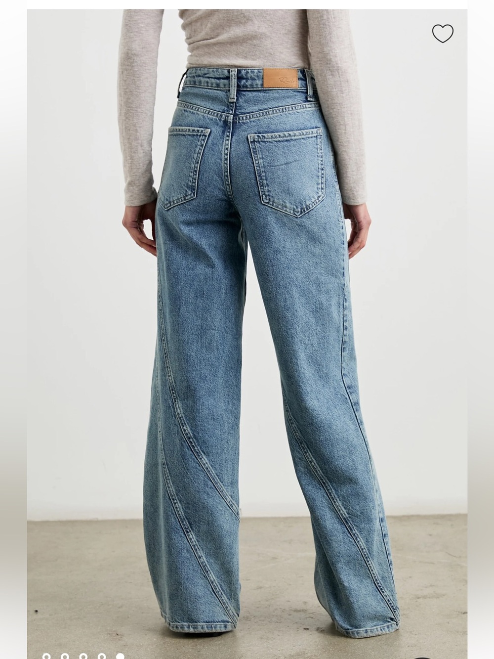 NWOT Rails Getty High-Rise Wide Leg jeans - Picture 2 of 12